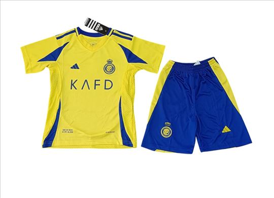 Al Nassr 2024/2025 domaci dres deciji komplet