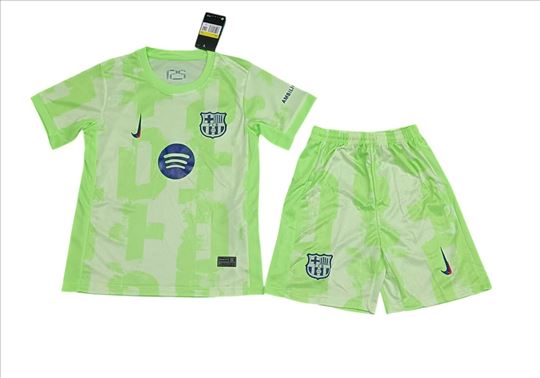 Barcelona 2024/2025 dres dečiji treća garnitura