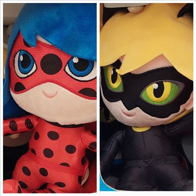 Ladybug ili Cat Noir plišana igračka- poručite 