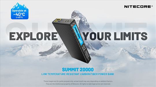 Powerbank NITECORE SUMMIT 20000