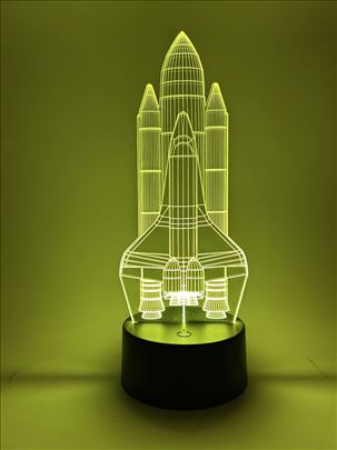 Space Shuttle LED lampa