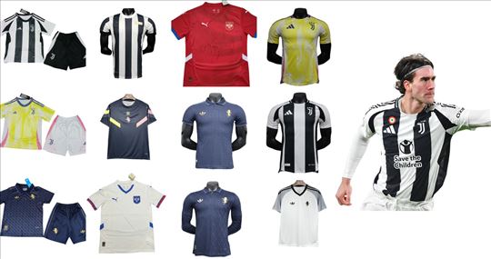 Dušan Vlahović dresovi (sve kombinacije)