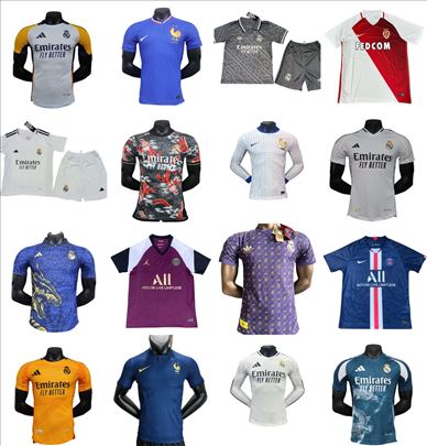 Kylian Mbappe dresovi (svi klubovi/kombinacije)