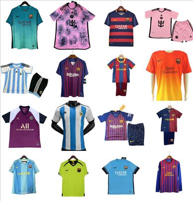 Lionel Messi dresovi (svi klubovi/kombinacije)