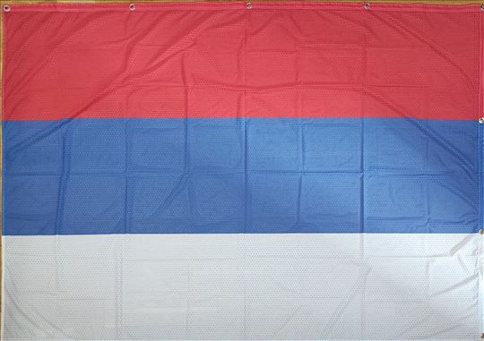 Narodna zastava Srbije — bez grba 140 × 200 cm