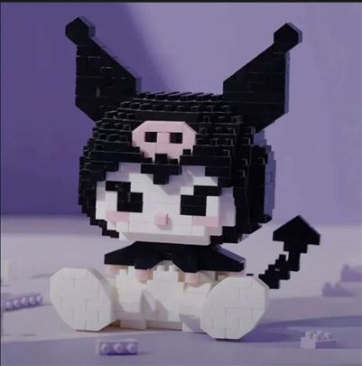 LEGO Kuromi, Hello Kitty, My Melody Aksesorari
