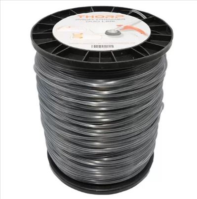 Struna za trimer četvrtasta 2,7mm 310m dvoslojna T