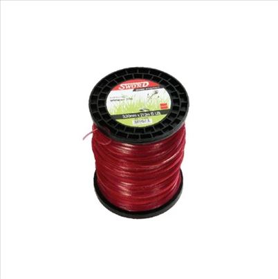 Struna za trimer četvrtasta 3,3mm 212m 2,2Kg Sword