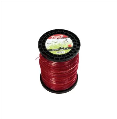 Struna za trimer četvrtasta 3mm 255m 2,2Kg Sword
