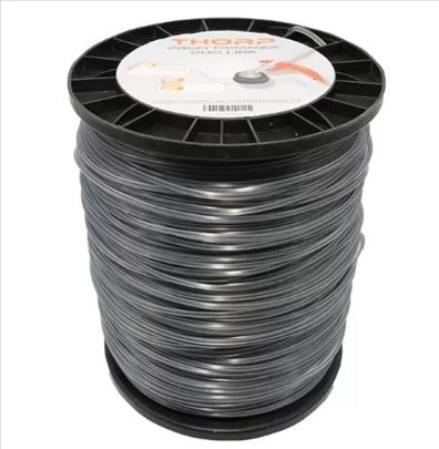 Struna za trimer okrugla 2,4mm 432m dvoslojna Thor