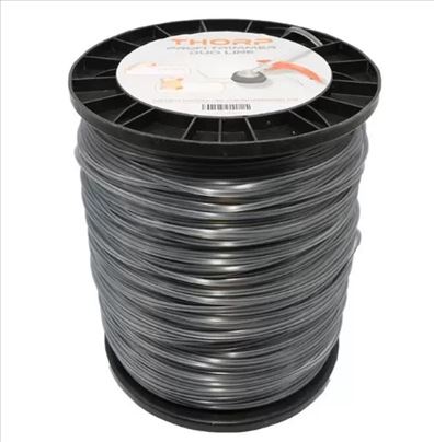 Struna za trimer okrugla 2,7mm 341m dvoslojna Thor