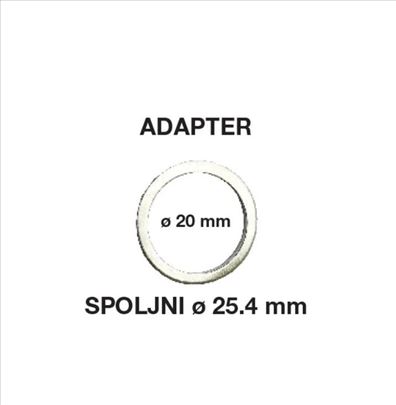 Adapter reducir prsten za nož trimera 25,4 mm na 2