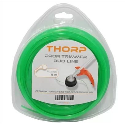 Struna za trimer četvrtasta 3,0mm 15m Thorp