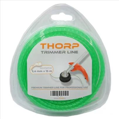 Struna za trimer spiralna 2,4mm 15m Thorp