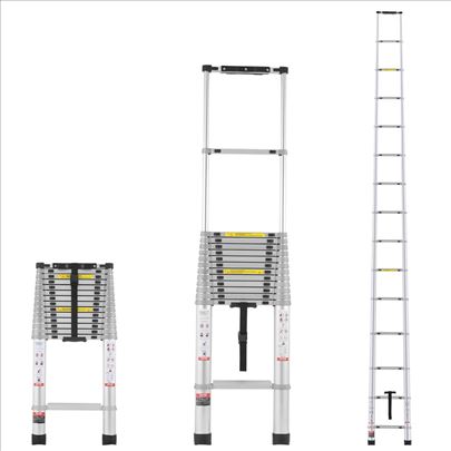 Teleskopske merdevine 190kg 6,2m