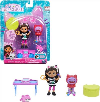 Gabbys Dollhouse karaoke party set,original