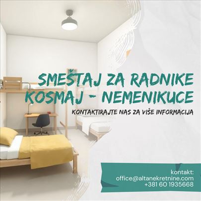 Kuća - smeštaj za radnike