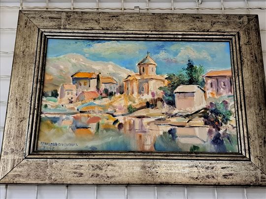 Umet. slike ulje na platnu, Branislav Stefanović