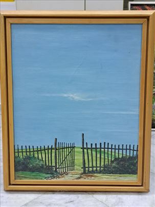 Umetnička slika, ulje na platnu, autor Dagović