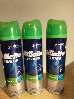 Гель для гоління Gillette Series Sensitive  200 мл