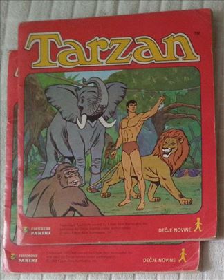 Tarzan Panini Dečje novine - album sa sličicamama 