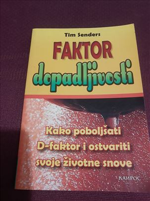 Faktor dopadljivost  Tim Senders