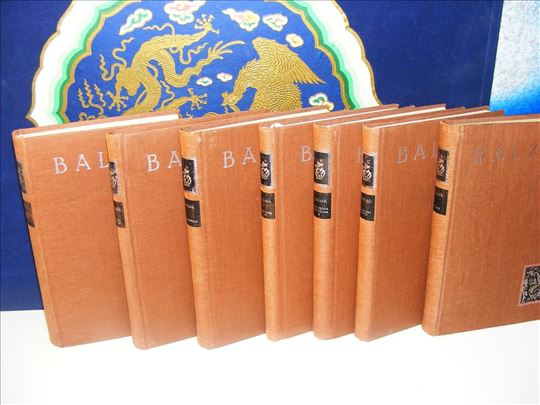 Balzak - sedam knjiga iz sabranih dela