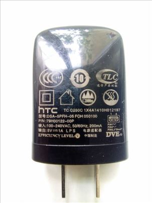 Adapter HTC DSA-5PFH-05 FCH 050100, USA utikač, ul