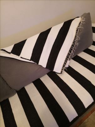 Nov komplet prekrivaca za ugaonu - zebra dezen