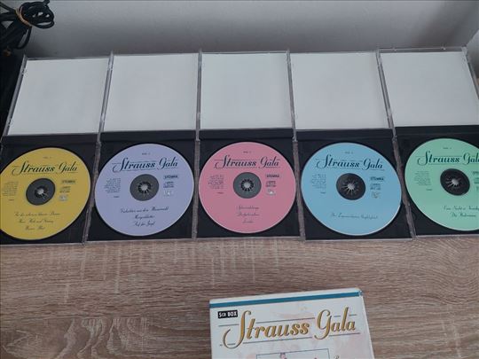 Strauss gala 5xCd 