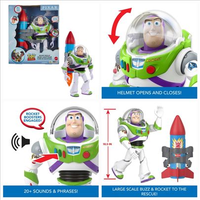 Toy Story Rocket Rescue Buzz Lightyear