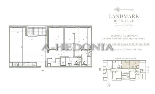 Landmark Residence, BKA, nov, luksuzan 3.0