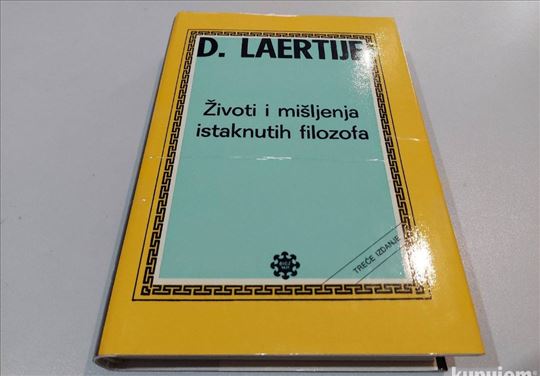 Životi mišljenja istaknutih filozofa Laertije BIGZ