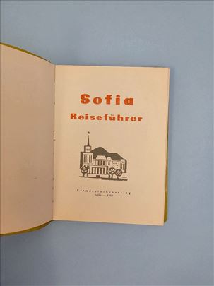 Kolekcionarski primerak turističkog vodiča Sofije