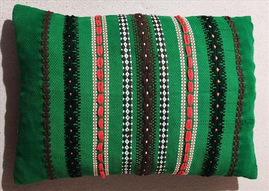 Etno vezeno jastuče 55 x 38 cm