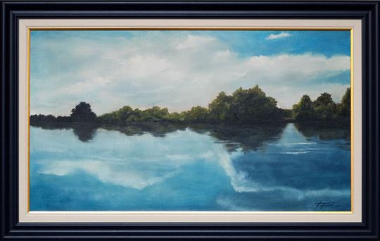  Reka Snova - Uramljeno Ulje na platnu 51,5x81,5cm