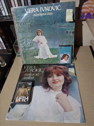 LP Ploča Vera Ivković plus audio kasete