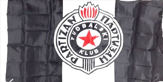 Zastava FK Partizan 90×150 cm