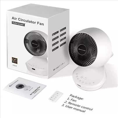 MyCarbon prenosivi stolni ventilator 18W CR