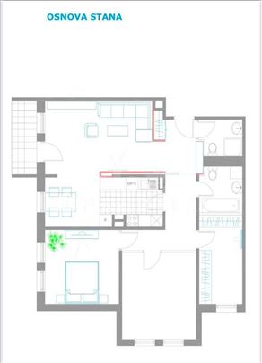 Porodičan stan u Belville-u