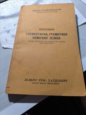 Petrović, Elementarna gramatika nemačkog jezika