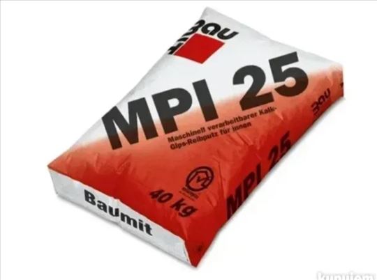 Baumit MPI 25 unutrasnji masinski malter 15 dzakov