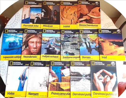 Natonal geographic, srpsko izdanje 2008, 2009 god