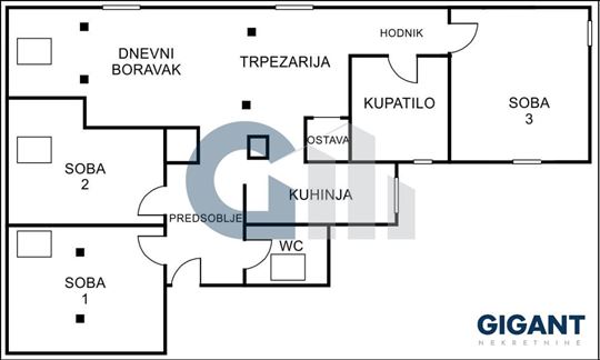 Ekonomski fakultet, 121m2, 4.0