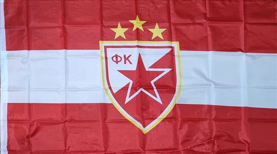 Zastava FK Crvena zvezda 90×150 cm