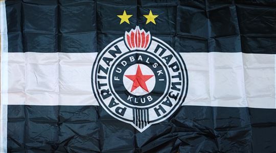 Zastava FK Partizan 90×150 cm