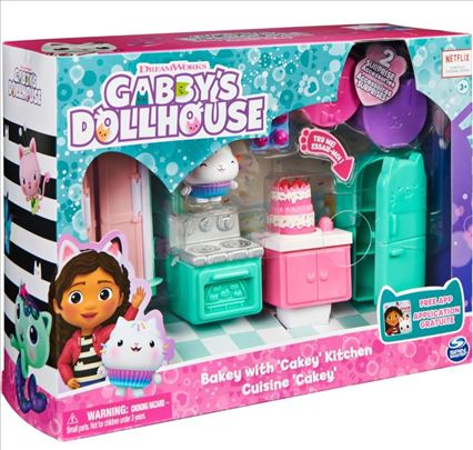 Gabbys Dollhouse Mačkokolačić Mjaufin kuhinja