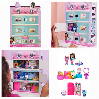 Gabbys Dollhouse Surprise set figura u kući sa pro