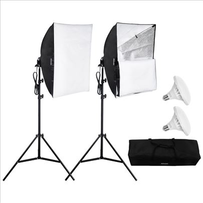 Podesivi Softbox Set 30W 5500K LED