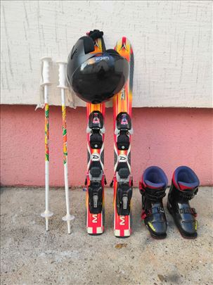 Skije Dynastar 80 cm+pance. Alpina 18cm+štap. 70 c